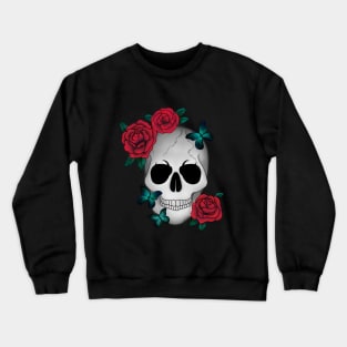 Halloween Skull art Crewneck Sweatshirt